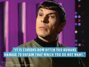 Nimoy quote humans obtain