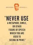 orwell never use simile you read in print